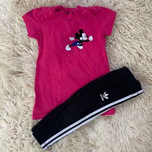 Disney x Adidas toddler outfit - Picture 1 of 2